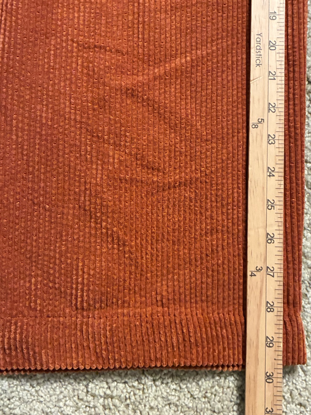 BDG Corduroy Drawstring Pants in Burnt Orange Size Small - Picture 9 of 9